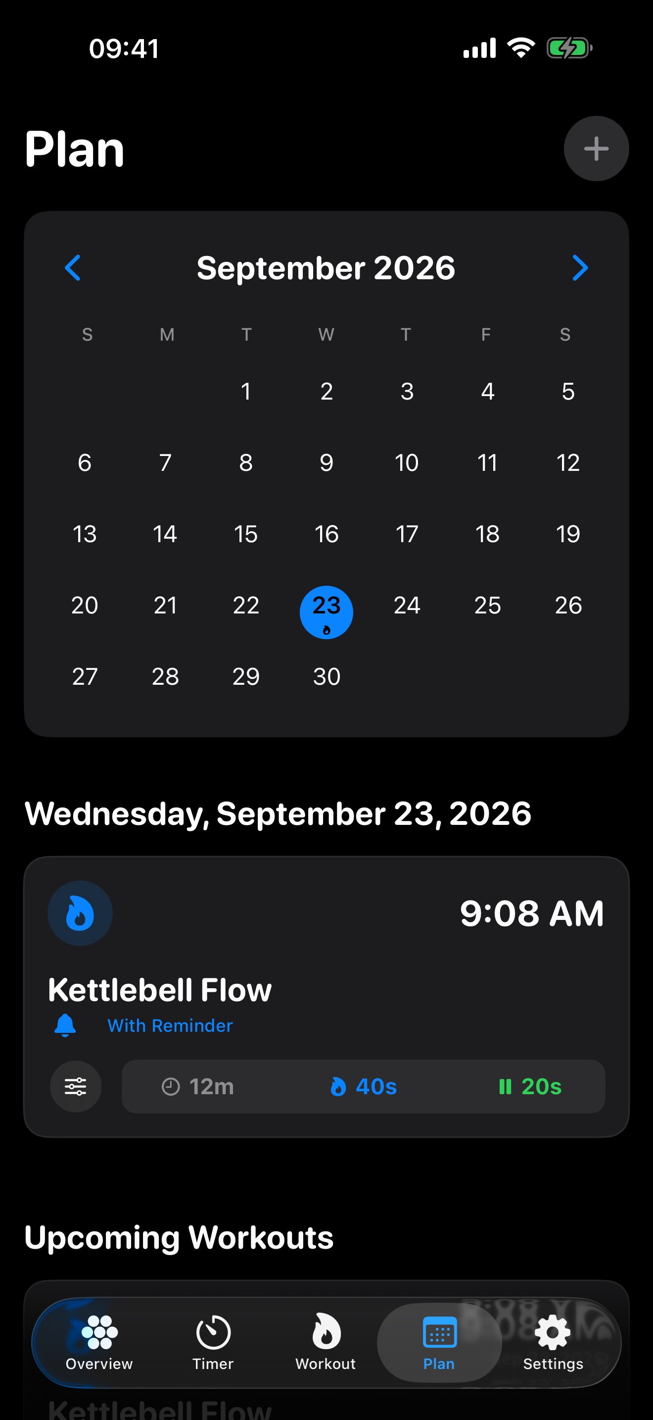 TimerCoach Smart Workout Planning